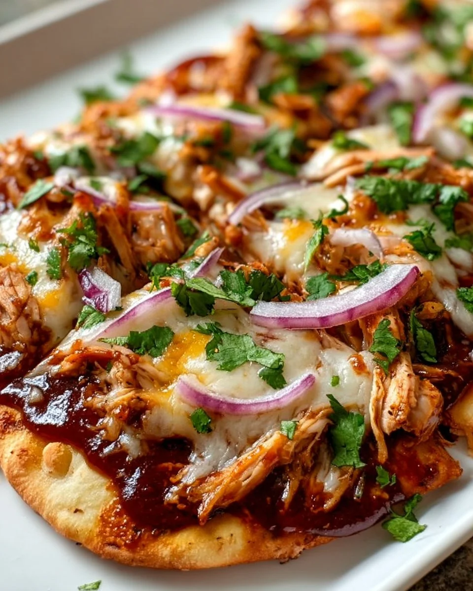 BBQ Chicken Flatbread
