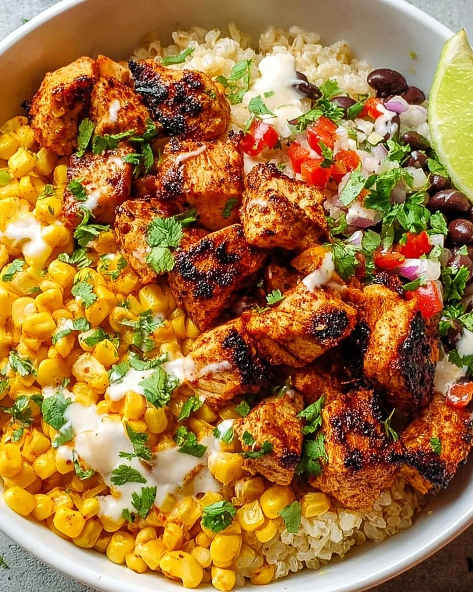 Easy Street Corn Chicken Bowl