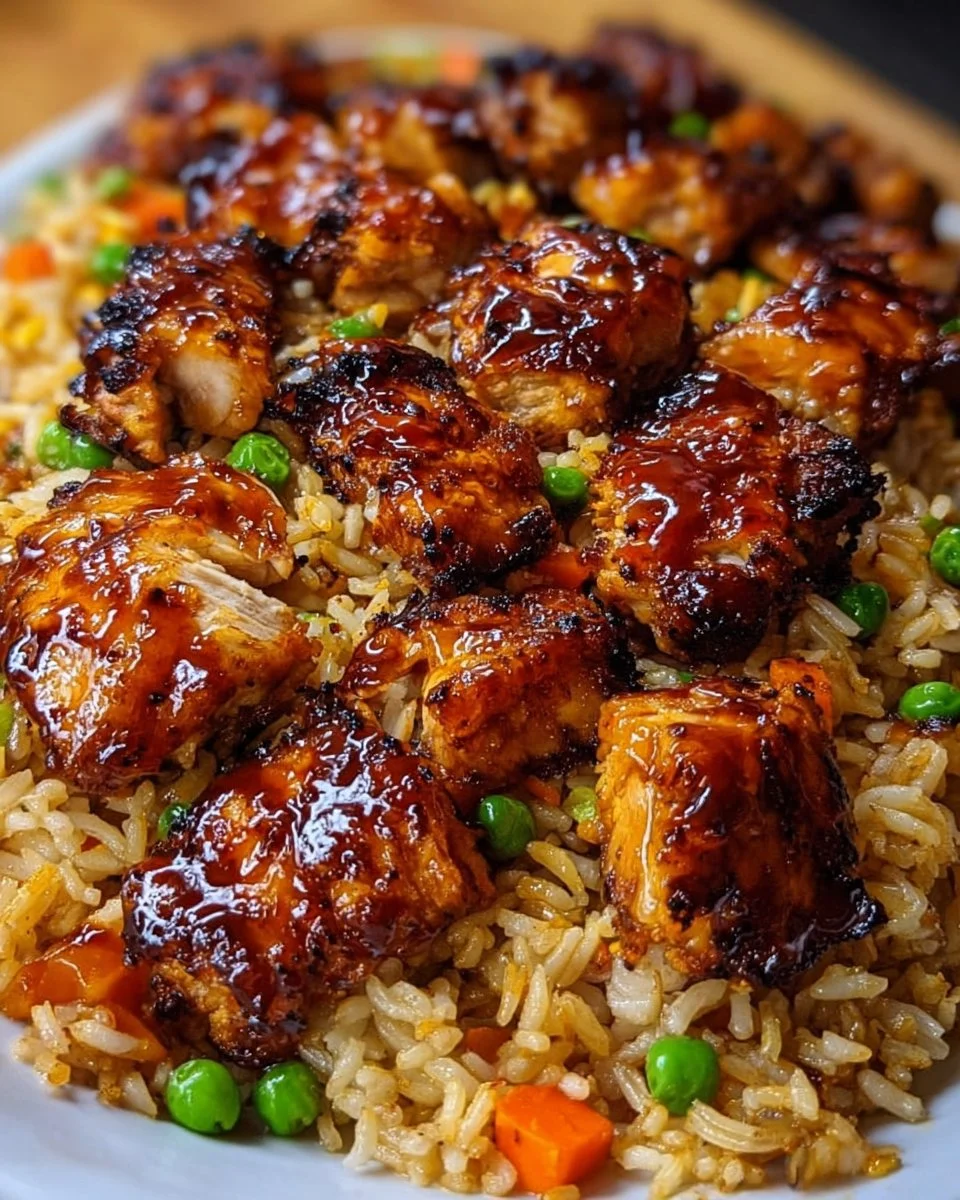 One-Pan Bold Honey BBQ Chicken Rice